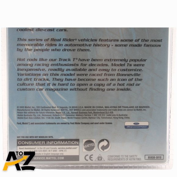 2005 HOT WHEELS METAL COLLECTION REAL RIDERS TRACK T - Picture 11 of 11